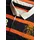 Superdry Langarmshirt Sweatshirt Gestreift Blau/Orange L