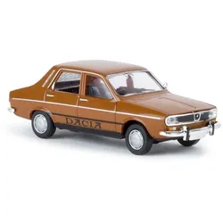 Dacia 1300 braun Modell von Brekina 1:87