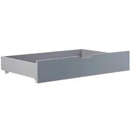 Homestyle4u Hausbett 90 x 200 cm Kiefer grau