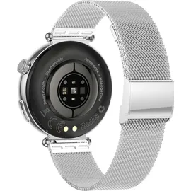 knauermann PRO 4 Mini 41mm Silber Milanaiseband Silber