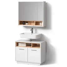 livinity® Temo 2-tlg. Weiß