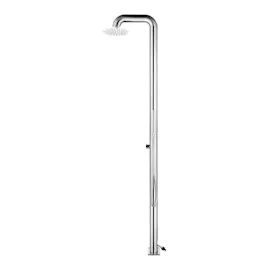 vidaXL Gartendusche 225 cm edelstahl 315941