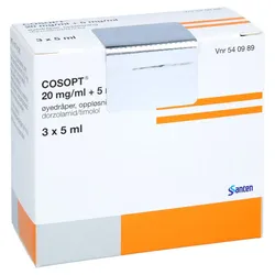 Cosopt 20 Mg/ml + 5 mg/ml Augentropfen 15 ml