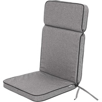 Bjird 1-Stück Stuhlauflagen für Gartenmöbel Sitzpolster für Hochlehner, Gartenmöbelauflagen, Gartenstuhl-Auflage - 120 x 50 x 5 cm - Antrazhit