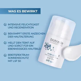 biotradecosmeceuticals Pure Skin Glow Revival Gesichtscreme LSF 50+ 50 ml
