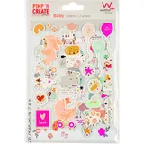 Walther-Design Sticker Baby Pimp and Create 70 Aufkleber