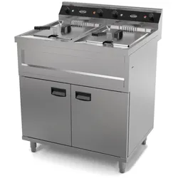 CombiSteel Elektro Friteuse 2X12 Liter,2X9 Kw