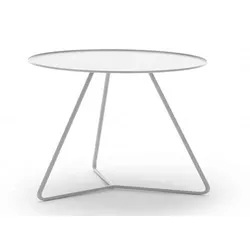 Steely Couchtisch 37cm kristallweiß matt