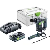 Festool BHC 18-Basic Akku Bohrhammer 18 V 1,8 J SDS Plus Brushless + 1x Akku 4,0 Ah + Schnellladegerät + Systainer