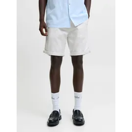 JACK & JONES Regular Fit Shorts mit Eingrifftaschen Modell Weiss, S