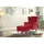 GUTMANN FACTORY Hocker 100% Polyester 55 x 44 cm Rot