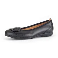 Gabor Ballerina GABOR "Sportliche Ballerina", Damen, Gr. 35,5, schwarz, Schuhe Ballerina