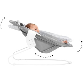 HAUCK Babywippe Alpha Bouncer 2in1, grau