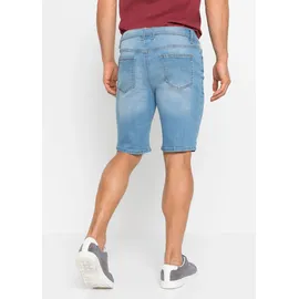 bonprix Jeansbermudas Blau 62
