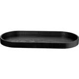 Asa Selection ASA Holztablett oval 35,5cm schwarz