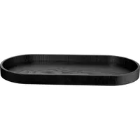 Asa Selection ASA Holztablett oval 35,5cm schwarz