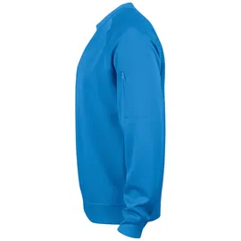 Clique Basic Active Roundneck blau 62