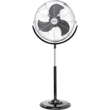 Sygonix FES-45A 54 x 130 cm Standventilator schwarz/silber