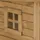 Kerbl Katzenhaus Rustica Holz 57x45x43 cm Braun/Grün