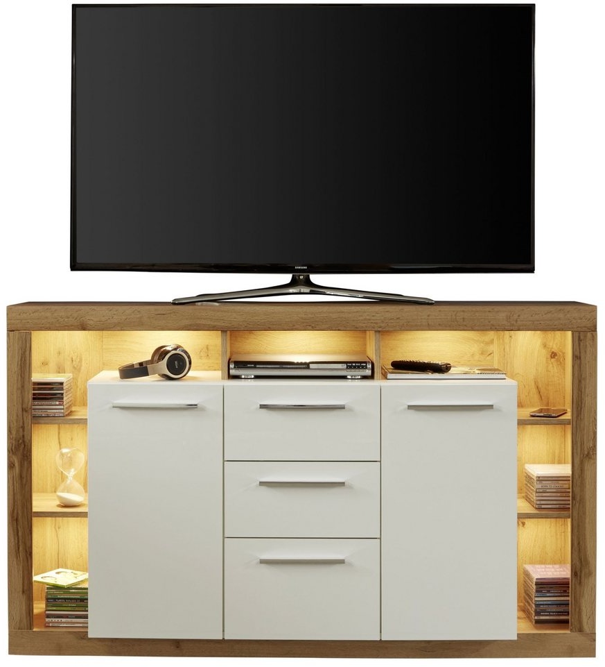 Preisvergleich Produktbild trendteam Sideboard braun