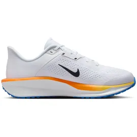 Nike Quest 6 Herren Weiß/Off Noir/Blau Crystal/Total Orange 44