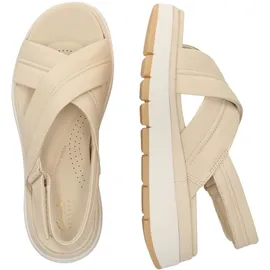 CLARKS Tuscan Cross Damen Cream 39