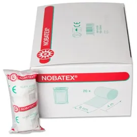 NOBAMED Nobatex 4MX8CM FOLIE ELASTISCHE MULLBINDE