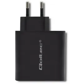 Qoltec 51716 Netzgerät/Wechselrichter Indoor 63 W Schwarz - Schwarz