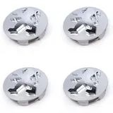 LyTTuu 4 Stück Auto Radnabenkappen für Peugeot RCZ 60mm Radmittenabdeckung Nabenmittelkappe Felgendeckel Felgenkappen Radnabenabdeckung Radnaben