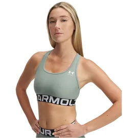 Under Armour Sport-BH Silica Green/Weiß L