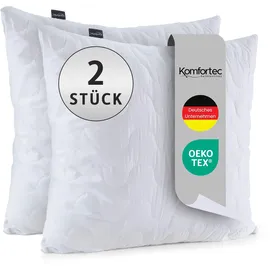 Komfortec Kopfkissen 40 x 40 cm Weiß