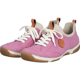 Rieker Slip-On Sneaker Damen Weite Normal Rosa 39