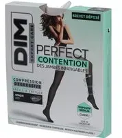 DIM Perfect Contention - Collants opaques 45D Noir Taille 2 Culotte Menstruelle