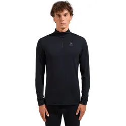 Odlo Langarmshirt Merino 200 (wärmend, Feuchtigkeitsregulierung) schwarz Herren