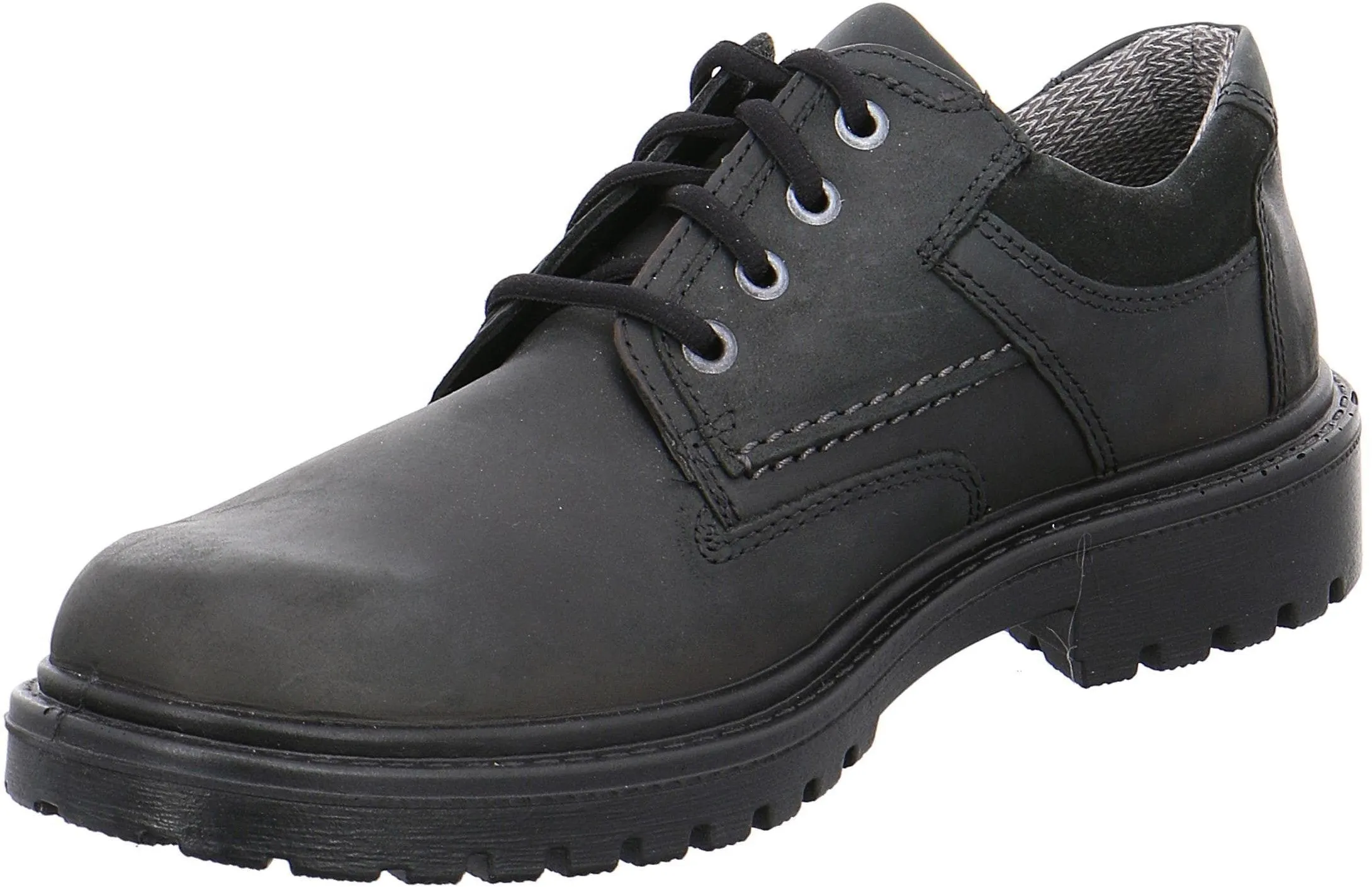 Schnürschuh JOMOS "Alpina" Gr. 50, schwarz, Herren, Nubukleder, Schuhe Schnürschuh, mit Sympatex-Membrane, Freizeitschuh, Halbschuh, Schnürschuh