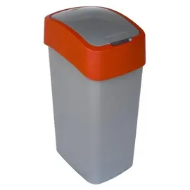 Curver Flip Bin 50 l silber/rot