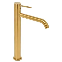 SAT Aurum hohe Waschtischarmatur gebürstetes Gold SATBAUR285BG
