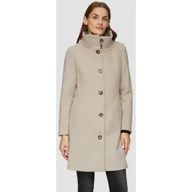 s.Oliver Twillmantel mit Strick-Stehkragen und Eingrifftaschen - 46