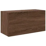 vidaXL Bad-Wandschrank Braun Eichen-Optik 60x25x30 cm Holzwerkstoff,