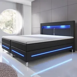 Juskys Topper 7 Zonen 160 x 200 cm weiß