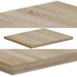 VCM my office Tischplatte Lona eiche quadratisch 80,0 x 80,0 x 2,2 cm