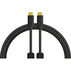 DJTechTools Chroma Cables USB-C to C 2m - Black, USB Kabel