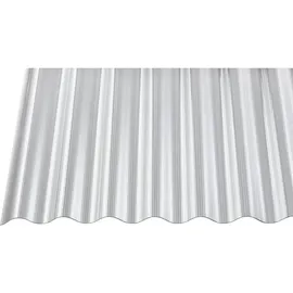 Gutta Polycarbonat Wellplatte Sinus 450 x 90 cm transparent