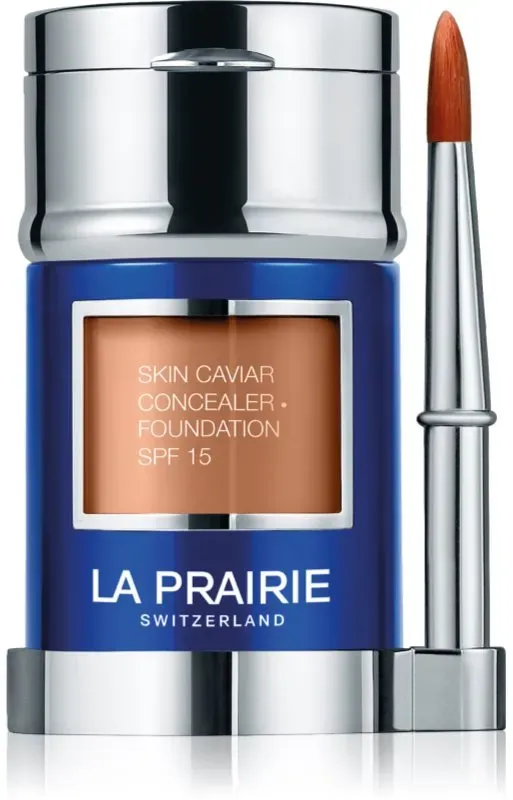 La Prairie Skin Caviar Concealer Foundation Make-up und Korrektor LSF 15 Farbton W-30 Golden Beige 30 ml