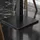 GGM Möbel Bistrotisch 80 x 80 x 75 cm Eiche/Schwarz
