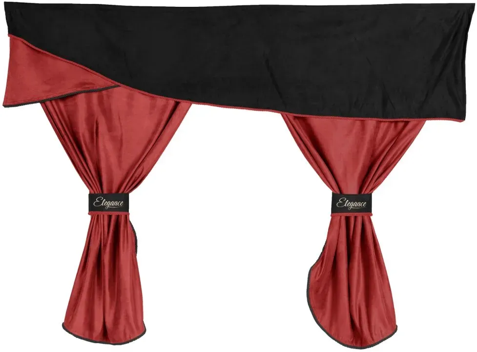 Gordijnen, cabine F-CORE FC04 RED