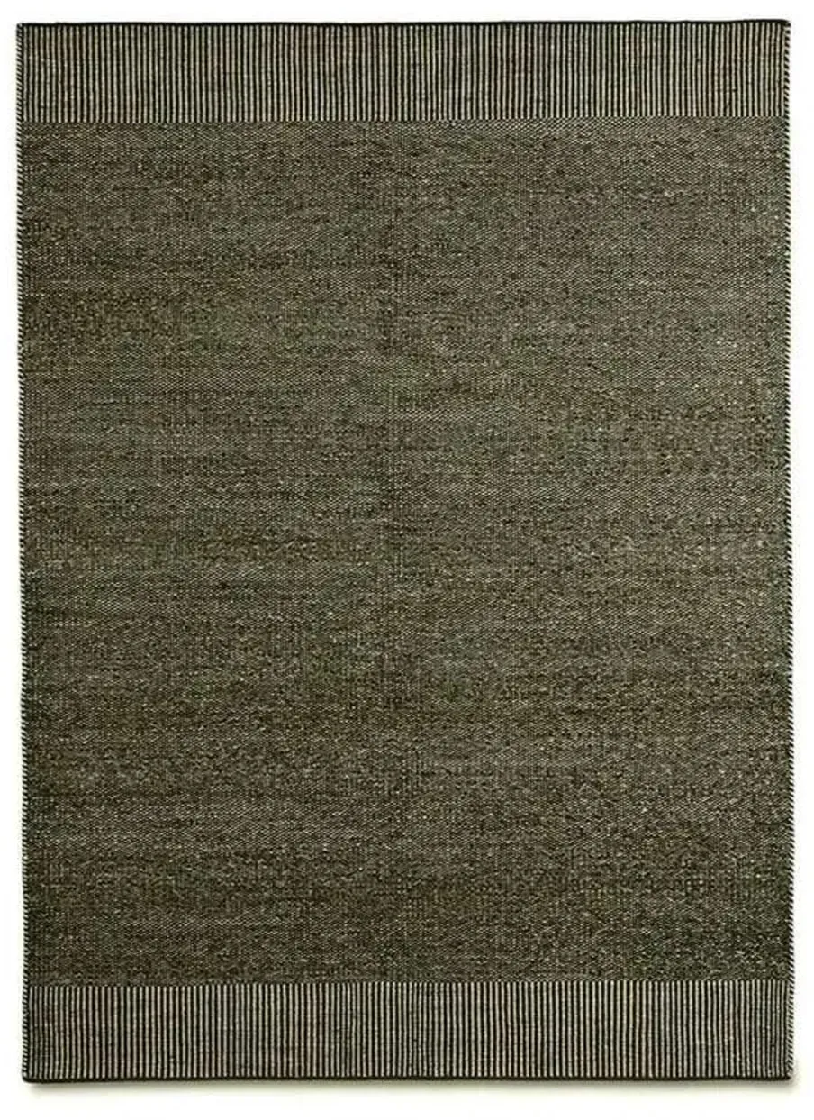 Teppich/Läufer Woud, Grün, Stoff / Textil - 140 - 90
