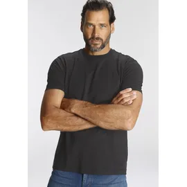 MAN'S WORLD T-Shirt "neue Farben", Damen, Gr. 72/74 (5XL), schwarz (grau, marine, schwarz), Single Jersey, Obermaterial: 100% Baumwolle.