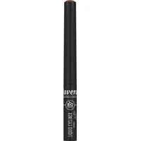 Lavera Liquid Eyeliner -Brown 02 - langanhaltend & wischfest - ohne Krümeln oder Verschmieren - präziser Filz-Applikator - Naturkosmetik - 1 Stück