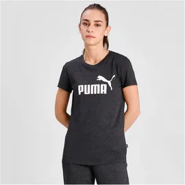 Puma Essentials Logo T-Shirt Damen 07 dark gray heather XS